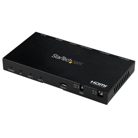 StarTech.com Divisor De Vídeo Minijack De 3,5 Mm, 2 Puertos, HDMI, 3840 X 2160 1 1