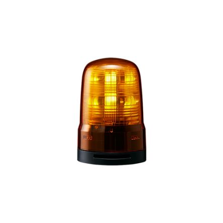 Patlite SF LED Alarm-Leuchtmelder Orange / 86dB, 100 →240 VAC