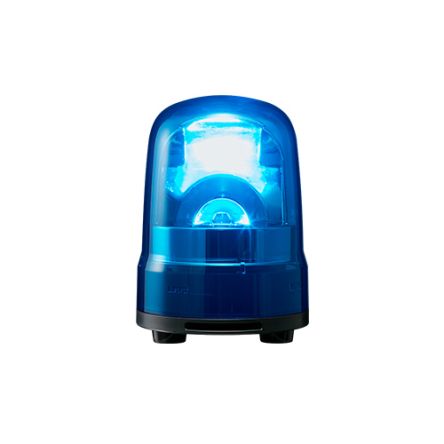 Patlite Indicator Luminoso Y Acústico LED SK, 100 →240 VAC, Azul, Giratorio, IP23 (IP65: With Rubber Gasket