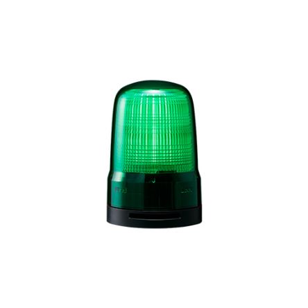 Patlite SL LED Dauer-Licht Alarm-Leuchtmelder Grün / 86dB, 12→24 VDC