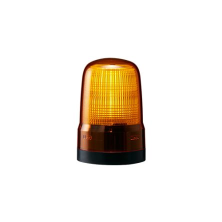 Patlite SL, LED Blitz LED-Signalleuchte Orange, 100→ 240 VAC, Ø 80mm X 120mm
