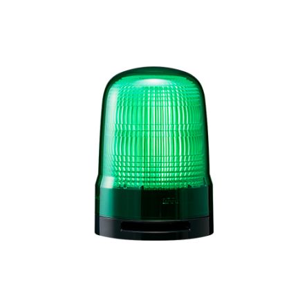 Patlite SL LED Dauer-Licht Alarm-Leuchtmelder Grün / 88dB, 12→24 VDC