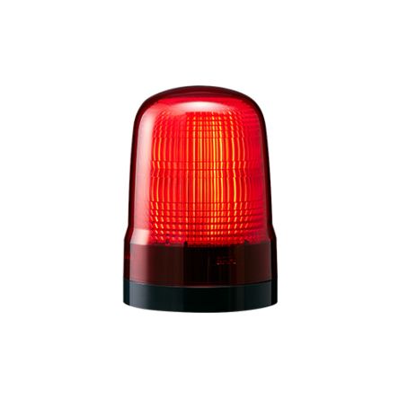 Patlite SL, LED Blitz LED-Signalleuchte Rot, 100→ 240 VAC, Ø 100mm X 140mm