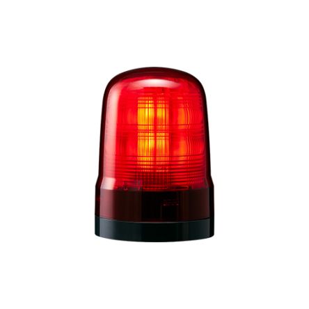 Patlite SF, LED Verschiedene Lichteffekte LED-Signalleuchte Rot, 12→24 V Dc, Ø 100mm X 140mm