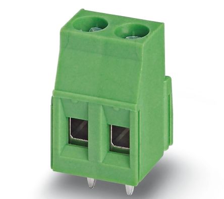 Phoenix Contact MKDSN 2 Series PCB Terminal Block, 5-Contact, 1-Row