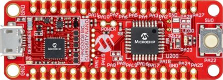 Microchip PIC32CM MC00 Curiosity Nano Mikrocontroller Microcontroller Development Kit 32-Bit-MCU