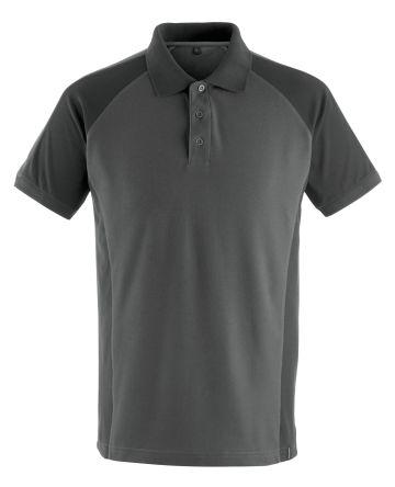 Mascot Workwear BOTTROP Anthracite Cotton, Polyester Polo Shirt, UK- S, EUR- S