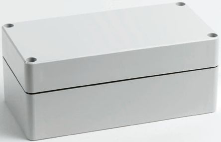 Fibox Caja De Policarbonato Gris, 120 X 80 X 85mm, IP67
