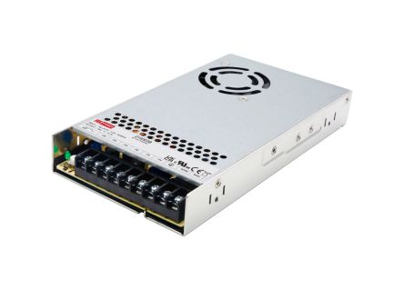 RS PRO Switching Power Supply, 48V Dc, 6.7A, 320W, 1 Output, 85 → 305V Ac Input Voltage