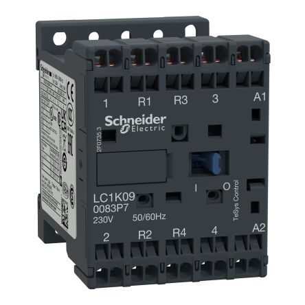 Schneider Electric TeSys K Leistungsschütz / 48 V Spule, 4 -polig 2 Schließer + 2 Öffner / 20 A