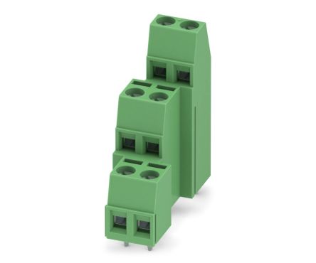 Phoenix Contact MKKDS Series PCB Terminal Block, 5.08mm Pitch, Through Hole Mount, Solder Termination