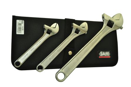 SAM Schraubenschlüssel Rollgabelschlüssel, / Länge 203,2 Mm, 254 Mm, 381 Mm