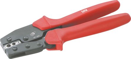 SAM 241 Hand Crimpzange, 0.5 → 6mm² Für Nicht Isolierte Anschlussklemmen