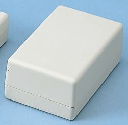 OKW Serie Shell-Type Case Tragbares Gehäuse, ABS, B. 72 Mm, L. 114 Mm, H. 33 Mm, Weiß