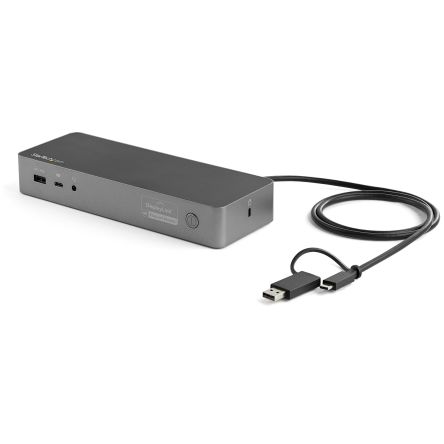StarTech.com Dual Monitor 4K USB-C Docking Station with HDMI - 4 x USB ports, USB A, USB C