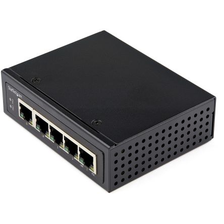 StarTech.com IESC1G50UP, Unmanaged 5 Port Gigabit Switch With PoE