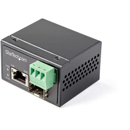 StarTech.com Convertisseur De Médias Ethernet Mono-mode, Multi-mode RJ45, SFP 10 Mbps, 100Mbps, 1000 Mbps