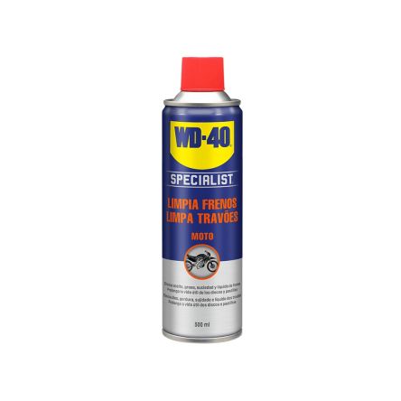 WD-40 Limpiador De Frenos De Motos SPECIALIST MOTO, Aerosol De 500 Ml