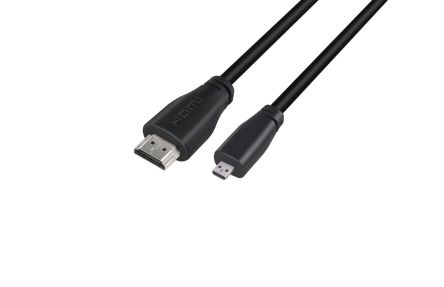 Okdo Cavo HDMI-HDMI Micro Da 2m, Nero