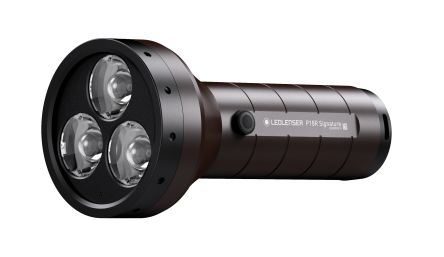 LEDLENSER P18R Akku Taschenlampe LED Schwarz, 4500 Lm / 720 M, 420 M, 260 M, 50 M
