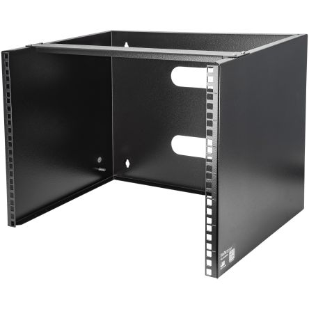 StarTech.com Black 8U Steel Server Rack, with 2-Post Frame