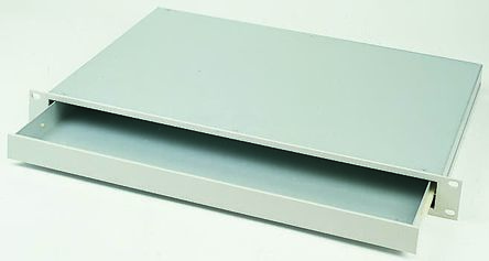 P10568 F Rs Pro Rs Pro Grey 1u Server Rack Drawer 456mm X 483mm