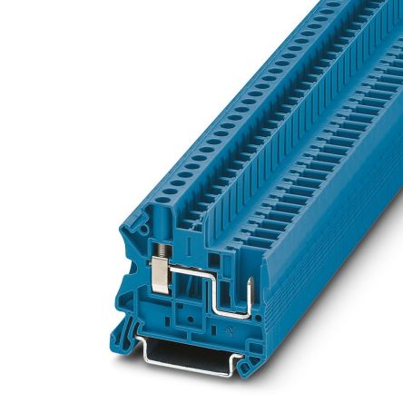 Phoenix Contact 3045596 UT 4 Series Blue, 0.14 → 6mm²
