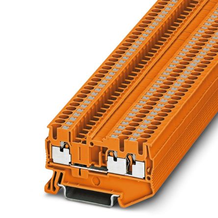 Phoenix Contact 3211210 PT 2.5-TWIN OG Series Orange, 4mm², Push In Termination, ATEX, IECEx