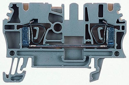 Weidmuller Weidmüller ZDU Anschlussklemme Für Standard-DIN-Schiene Einfach Braun, 35mm², 800 V / 125A, Klemmanschluss