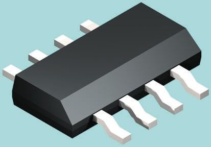 DiodesZetex Diodes Inc ZHB6790TA Quad NPN/PNP Transistor, 2 A, 40 V, 8-Pin SM