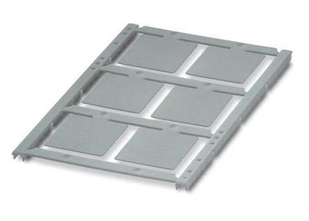 Phoenix Contact, UCT4-EMLP Plastic Label for use with BLUEMARK CLED, BLUEMARK ID, BLUEMARK ID COLOR, THERMOMARK CARD,