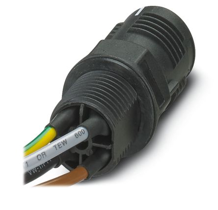 Phoenix Contact Circular Connector, 4 Contacts, Panel Mount, Socket, IP66, IP68, IP69K, QPD Series