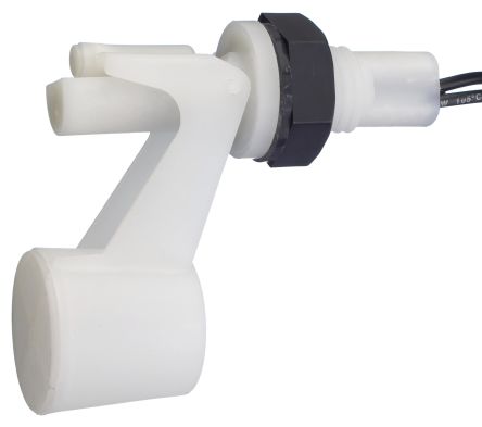Sensata / Cynergy3 Sensata Cynergy3 RSF10 Series Direct Mounting Polypropylene Float Switch, Float, 500mm Cable, Direct Load, 240V ac Max,