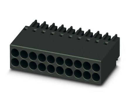 Phoenix Contact, 2.54mm Pitch, DMCC 0.5, 7 Way, Pluggable Terminal Block, Plug, Plug-In, 1027609