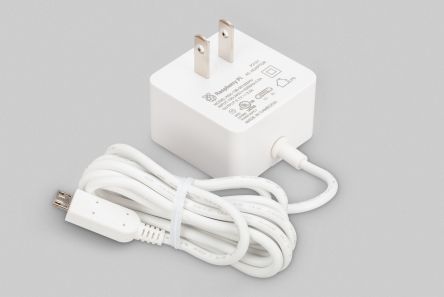 Raspberry Pi Fuente De Alimentación Para Con Cable Micro USB Tipo B, Para EE. UU., De Color Blanco