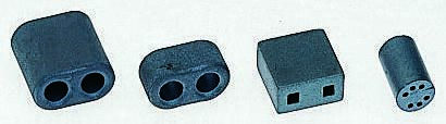 Fair-Rite Material 43 Ferrit Ringkern, Multi-Apertur Kern 7.5 X 10.3 X 13.3mm, Entstörkomponenten