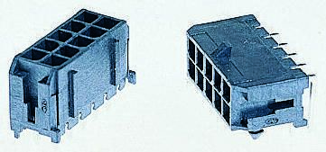 Molex Micro-Fit 3.0 Leiterplatten-Stiftleiste Gerade, 6-polig / 2-reihig, Raster 3.0mm, Kabel-Platine,