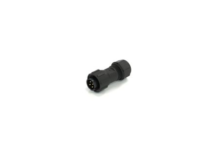 RS PRO Circular Connector, 4 Contacts, Cable Mount, 17 Mm Connector, Plug, Male, IP68