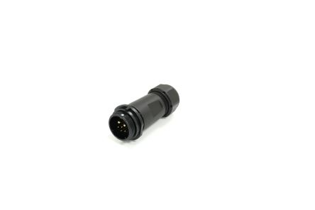 RS PRO Conector Circular Macho De 6 Vías Macho, Montaje Aéreo, IP68