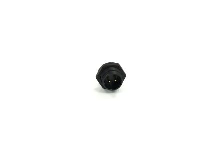 RS PRO 21 Mm Rundsteckverbinder Stecker 2-polig / 10A, Tafelmontage, Schraubanschluss IP68