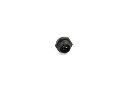 RS PRO 21 Mm Rundsteckverbinder Stecker 3-polig / 10A, Tafelmontage, Schraubanschluss IP68