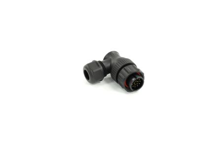 RS PRO 21 Mm Rundsteckverbinder Stecker 15-polig / 5A Kabelmontage, Lötanschluss IP68