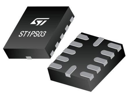 STMicroelectronics Abwärtswandler 400mA 3,3 V Abwärtsregler 1,6 V 1,8 V Ansteuerbar 12-Pin