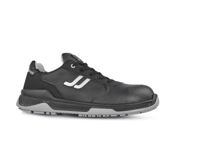 Jallatte Unisex Sicherheitshalbschuhe Schwarz, Grau, Mit Zehen-Schutzkappe EN 20345 S3, Größe 41 / UK 7, ESD-sicher