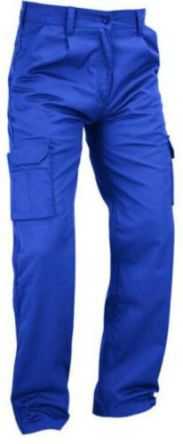 Orn Pantalones De Trabajo Para Unisex, Cintura 30plg, Pierna 29plg, Azul Marino, Resistente, 35 % Algodón, 65 % Poliéster