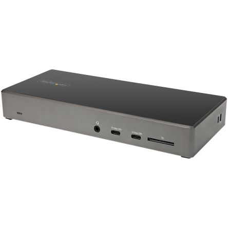 StarTech.com Triple Monitor 4K USB-C Docking Station with DisplayPort, HDMI - 6 x USB ports, USB A, USB C