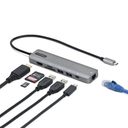 StarTech.com 4K USB-C Docking Station with HDMI - 3 x USB ports, USB A, USB C