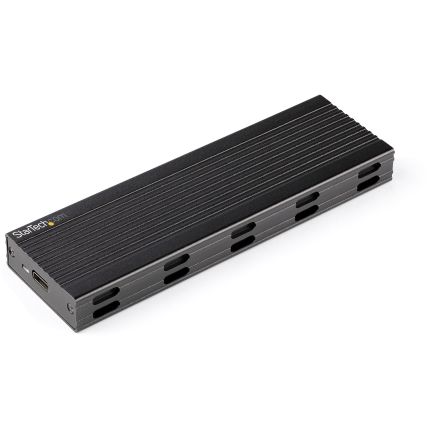 StarTech.com 0.87in M.2 SATA SSD Hard Drive Enclosure, USB C