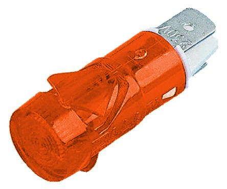 Solder Tab 10mm Mounting Hole Size Indicator Arcolectric neon Orange 230 V ac 