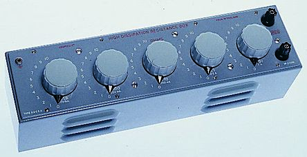 Cropico Cassetta A Decade Resistiva RBC5-A, 130 X 390 X 105mm